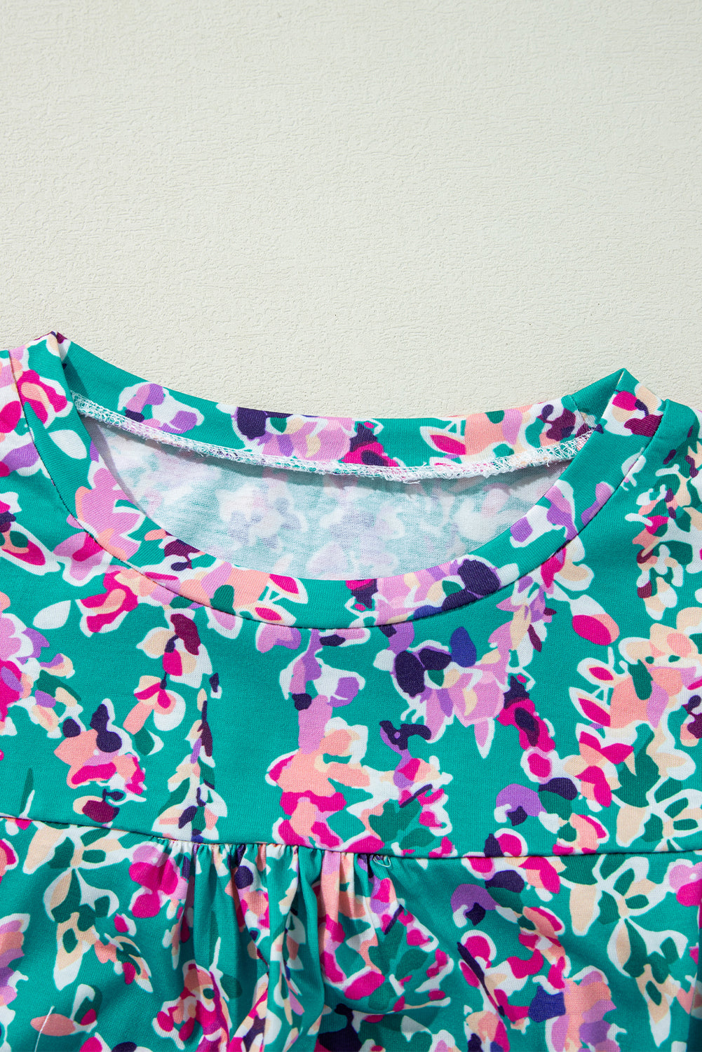 Wrap V Neck Floral Maxi Dress