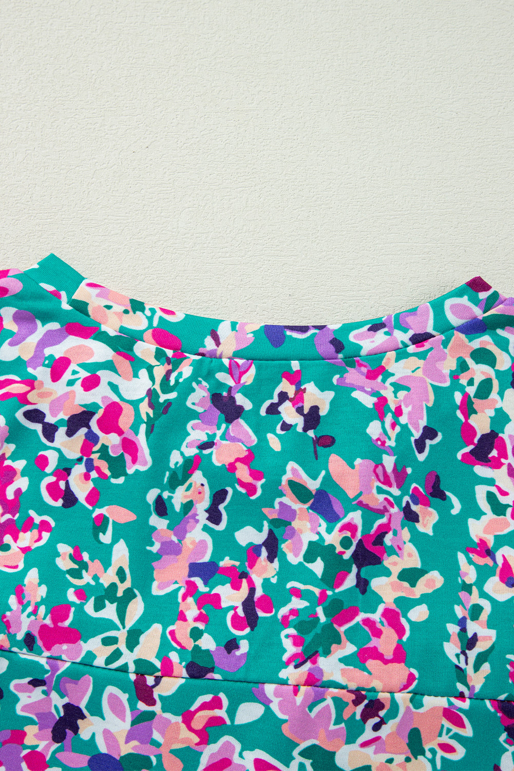Wrap V Neck Floral Maxi Dress