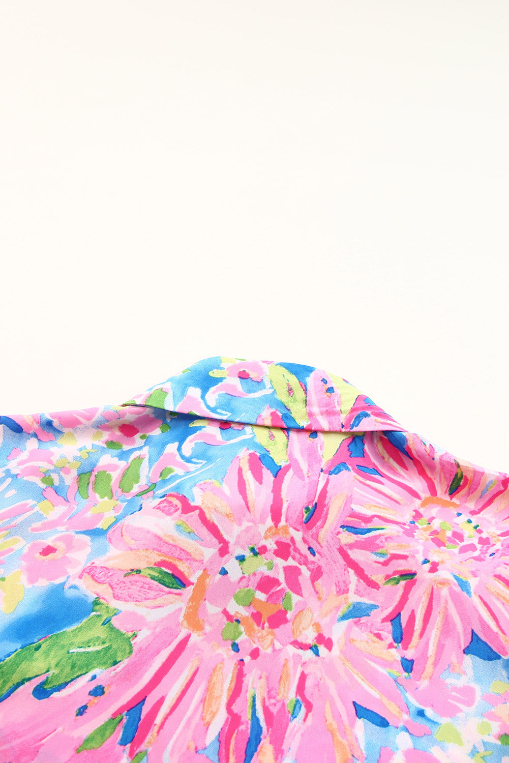Pink Abstract Floral Print Various