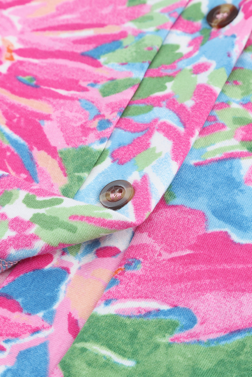 Pink Abstract Floral Print Various